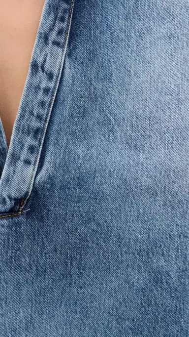 Secular Lotus Denim Shirt Malibu Wash | Thumbnail 6 Secular Lotus Denim Shirt Malibu Wash | Thumbnail 6