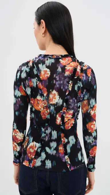 Ulla Johnson Clover Jersey Top Nocturne S | Thumbnail 3 Ulla Johnson Clover Jersey Top Nocturne S | Thumbnail 3