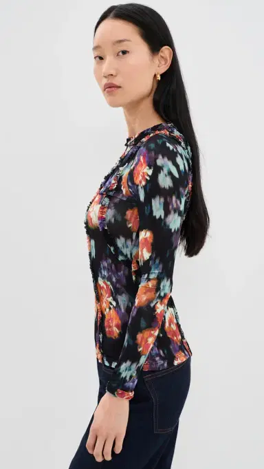 Ulla Johnson Clover Jersey Top Nocturne S | Thumbnail 4 Ulla Johnson Clover Jersey Top Nocturne S | Thumbnail 4