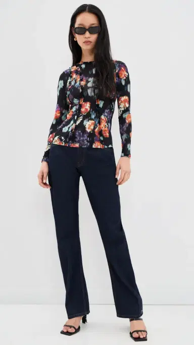 Ulla Johnson Clover Jersey Top Nocturne S | Thumbnail 5 Ulla Johnson Clover Jersey Top Nocturne S | Thumbnail 5