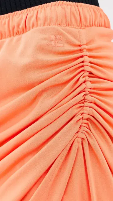 Courrèges Twist port Skirt Pomelo | Thumbnail 6 Courrèges Twist port Skirt Pomelo | Thumbnail 6