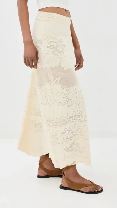 Isabel Marant Sanaya Skirt Ecru | Thumbnail 5 Isabel Marant Sanaya Skirt Ecru | Thumbnail 5