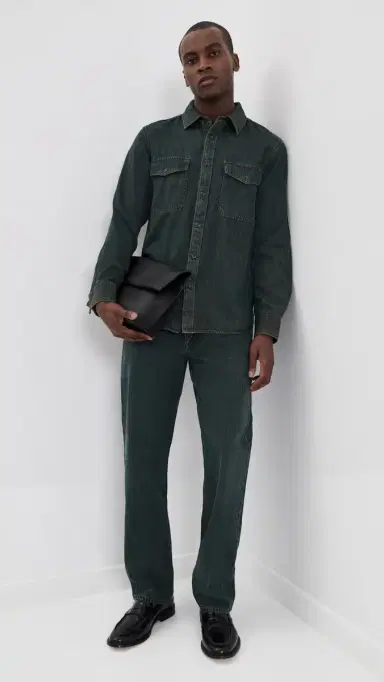 rag & bone Infuse Denim Shirt Oilin | Thumbnail 5 rag & bone Infuse Denim Shirt Oilin | Thumbnail 5