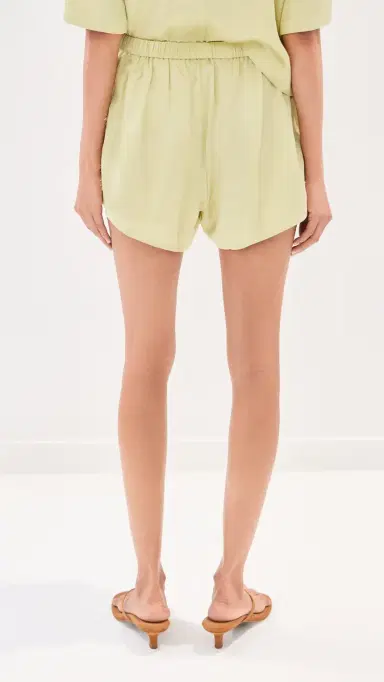 LE BOP avannah atin Shorts Honeydew | Thumbnail 3 LE BOP avannah atin Shorts Honeydew | Thumbnail 3