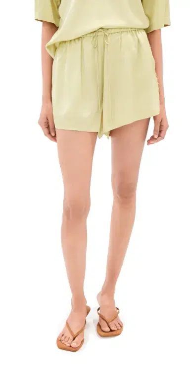 LE BOP avannah atin Shorts Honeydew | Thumbnail 1 LE BOP avannah atin Shorts Honeydew | Thumbnail 1