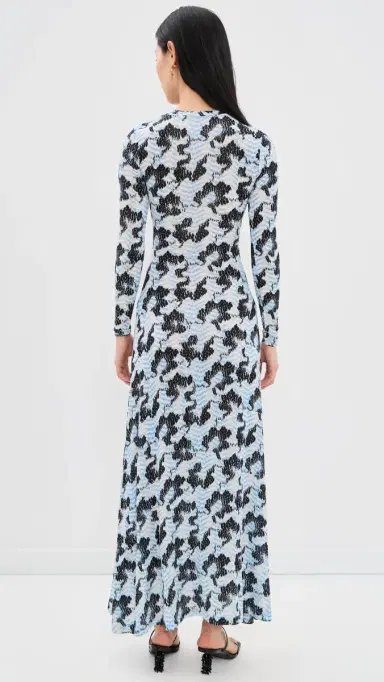 Ulla Johnson Amari Jersey Dress Ciel | Thumbnail 3 Ulla Johnson Amari Jersey Dress Ciel | Thumbnail 3