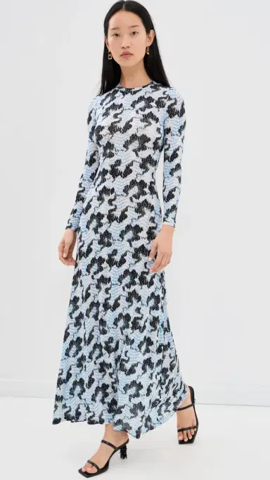 Ulla Johnson Amari Jersey Dress Ciel | Thumbnail 5 Ulla Johnson Amari Jersey Dress Ciel | Thumbnail 5