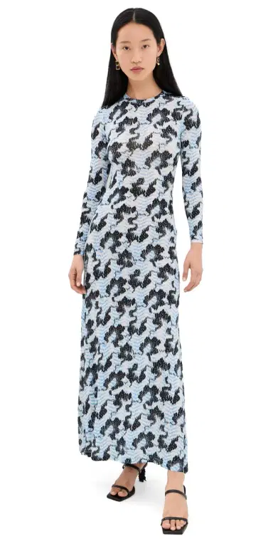 Ulla Johnson Amari Jersey Dress Ciel | Thumbnail 1 Ulla Johnson Amari Jersey Dress Ciel | Thumbnail 1