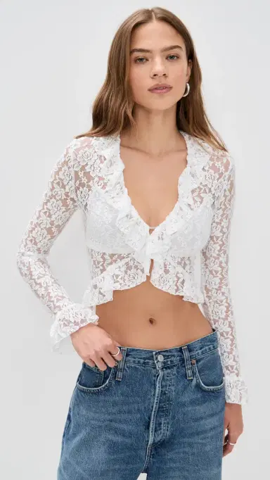Lioness Long Nights Shirt Porcelain | Thumbnail 2 Lioness Long Nights Shirt Porcelain | Thumbnail 2