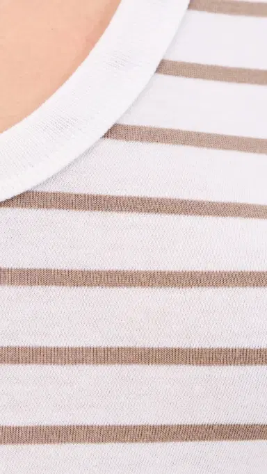 perfectwhitetee Jersey tripe Tank Driftwood/White tripe | Thumbnail 6 perfectwhitetee Jersey tripe Tank Driftwood/White tripe | Thumbnail 6