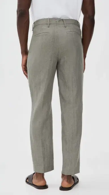 rag & bone Evan Linen Trousers Grey | Thumbnail 3 rag & bone Evan Linen Trousers Grey | Thumbnail 3