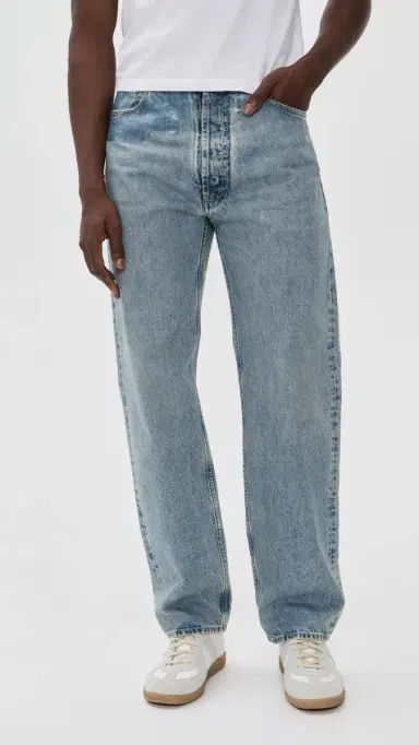 Maison Margiela Japanese Denim Taped Pants Ice Blue | Thumbnail 2 Maison Margiela Japanese Denim Taped Pants Ice Blue | Thumbnail 2