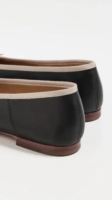 MANSUR GAVRIEL Dance Ballerina Flats Black/Crema 40 | Thumbnail 4 MANSUR GAVRIEL Dance Ballerina Flats Black/Crema 40 | Thumbnail 4