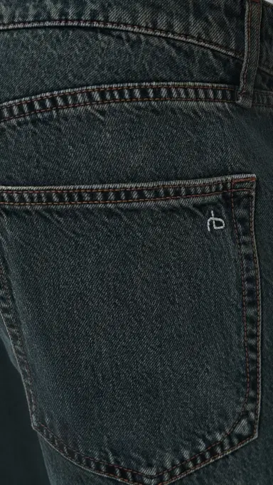 rag & bone Fit 4 Authentic Rigid Infuse Jeans Oilin | Thumbnail 6 rag & bone Fit 4 Authentic Rigid Infuse Jeans Oilin | Thumbnail 6