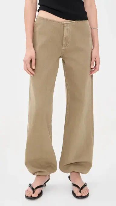 STILL HERE Low Rise Sport Jeans In Pear Pear | Thumbnail 2 STILL HERE Low Rise Sport Jeans In Pear Pear | Thumbnail 2