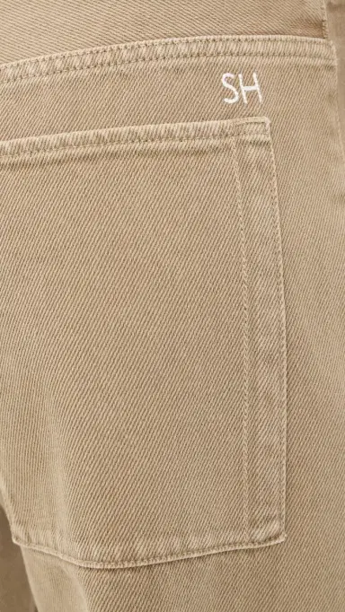 STILL HERE Low Rise Sport Jeans In Pear Pear | Thumbnail 6 STILL HERE Low Rise Sport Jeans In Pear Pear | Thumbnail 6