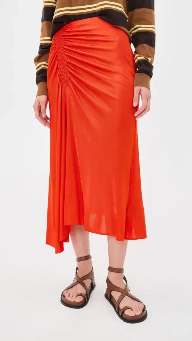 Proenza Schouler Naia Skirt Tangerine | Thumbnail 2 Proenza Schouler Naia Skirt Tangerine | Thumbnail 2