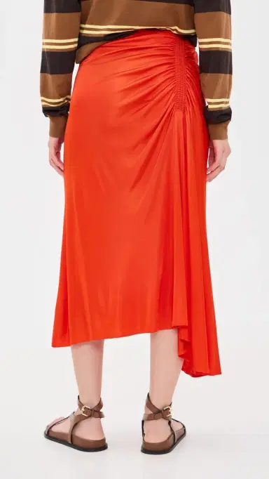 Proenza Schouler Naia Skirt Tangerine | Thumbnail 3 Proenza Schouler Naia Skirt Tangerine | Thumbnail 3