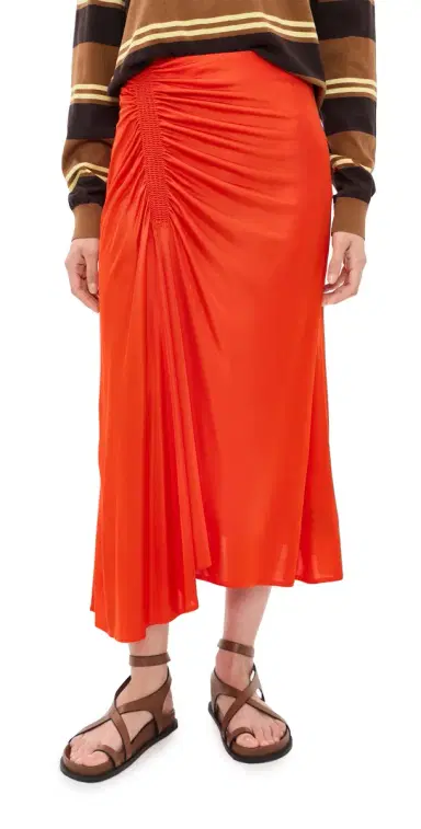 Proenza Schouler Naia Skirt Tangerine | Thumbnail 1 Proenza Schouler Naia Skirt Tangerine | Thumbnail 1