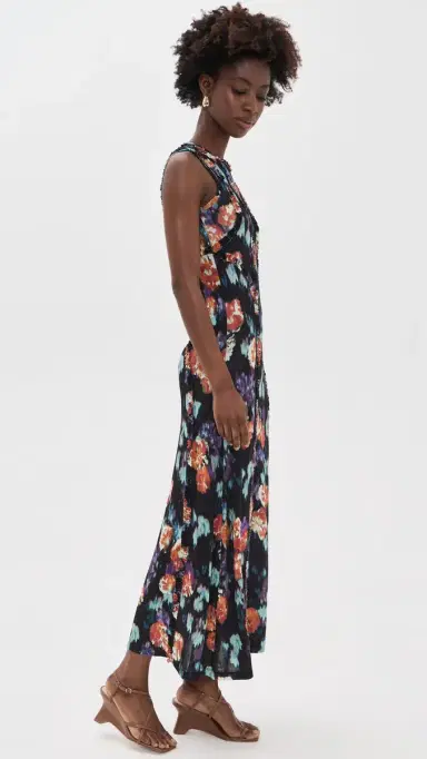 Ulla Johnson Isabelle Jersey Dress Nocturne | Thumbnail 4 Ulla Johnson Isabelle Jersey Dress Nocturne | Thumbnail 4