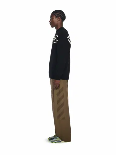 Off-White Bookish Knit Crewneck Sweater | Thumbnail 3 Off-White Bookish Knit Crewneck Sweater | Thumbnail 3