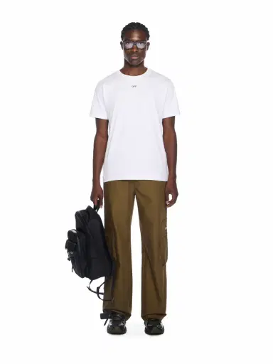 Off-White Newspaper Arrow Slim Logo Tee | Thumbnail 2 Off-White Newspaper Arrow Slim Logo Tee | Thumbnail 2