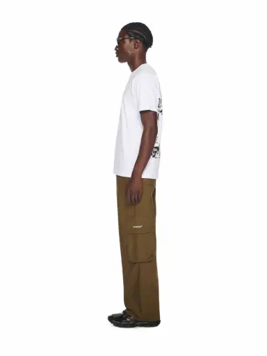 Off-White Newspaper Arrow Slim Logo Tee | Thumbnail 3 Off-White Newspaper Arrow Slim Logo Tee | Thumbnail 3