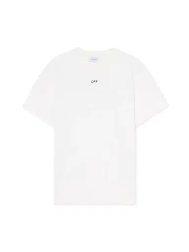 Off-White Newspaper Arrow Slim Logo Tee | Thumbnail 1 Off-White Newspaper Arrow Slim Logo Tee | Thumbnail 1
