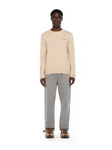 Off-White Quote Knit Crewneck Logo Sweater | Thumbnail 2 Off-White Quote Knit Crewneck Logo Sweater | Thumbnail 2