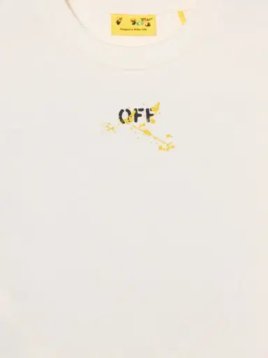 Off-White Diagonal Splat Logo T-Shirt | Thumbnail 3 Off-White Diagonal Splat Logo T-Shirt | Thumbnail 3