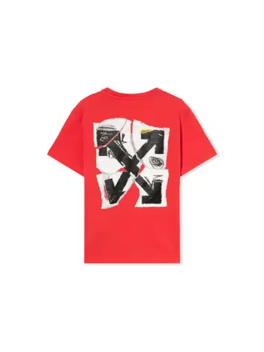 Off-White Arrow Collage T-Shirt | Thumbnail 1 Off-White Arrow Collage T-Shirt | Thumbnail 1