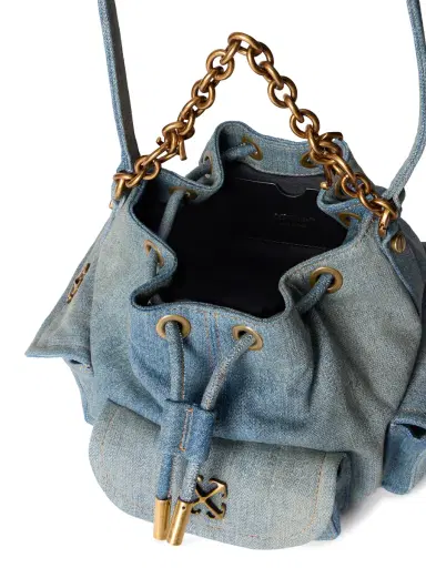 Off-White Dumbo.B Denim Bucket Bag | Thumbnail 6 Off-White Dumbo.B Denim Bucket Bag | Thumbnail 6