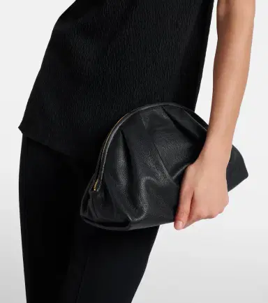 The Row Charlotte Small leather clutch | Thumbnail 7 The Row Charlotte Small leather clutch | Thumbnail 7