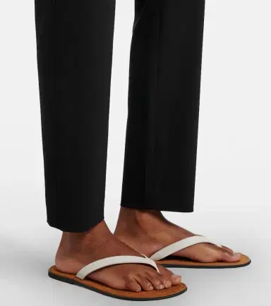 The Row Flamenca wool straight pants | Thumbnail 2 The Row Flamenca wool straight pants | Thumbnail 2