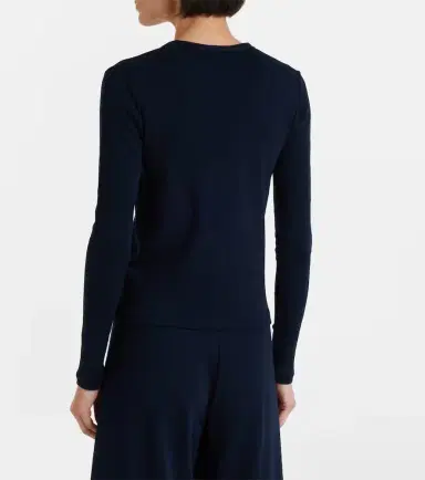 The Row Cresp ribbed-knit cotton jersey cardigan | Thumbnail 2 The Row Cresp ribbed-knit cotton jersey cardigan | Thumbnail 2