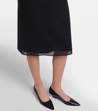 The Row Ivera silk-blend chiffon slip skirt | Thumbnail 6 The Row Ivera silk-blend chiffon slip skirt | Thumbnail 6