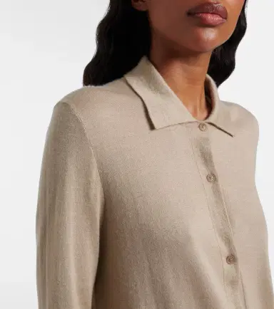 The Row Ocari knitted cashmere and silk shirt | Thumbnail 4 The Row Ocari knitted cashmere and silk shirt | Thumbnail 4