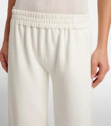 The Row Ozias cotton and silk cropped sweatpants | Thumbnail 3 The Row Ozias cotton and silk cropped sweatpants | Thumbnail 3