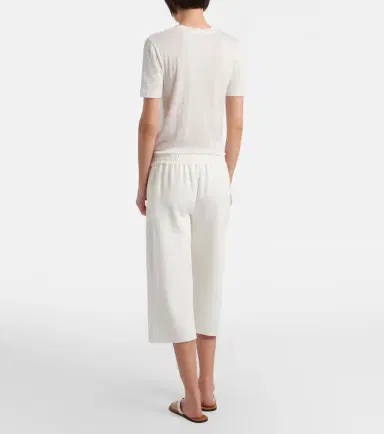 The Row Ozias cotton and silk cropped sweatpants | Thumbnail 5 The Row Ozias cotton and silk cropped sweatpants | Thumbnail 5