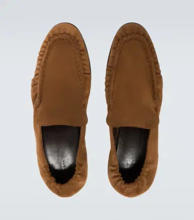 The Row Soft Two suede loafers | Thumbnail 2 The Row Soft Two suede loafers | Thumbnail 2