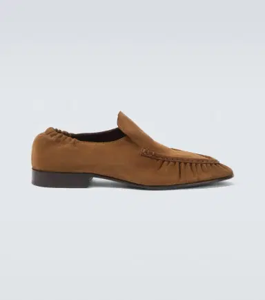 The Row Soft Two suede loafers | Thumbnail 4 The Row Soft Two suede loafers | Thumbnail 4