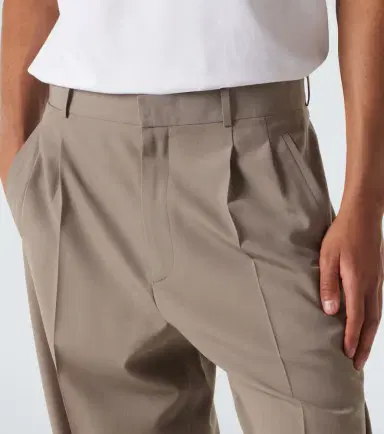 The Row Tarek wool straight pants | Thumbnail 3 The Row Tarek wool straight pants | Thumbnail 3