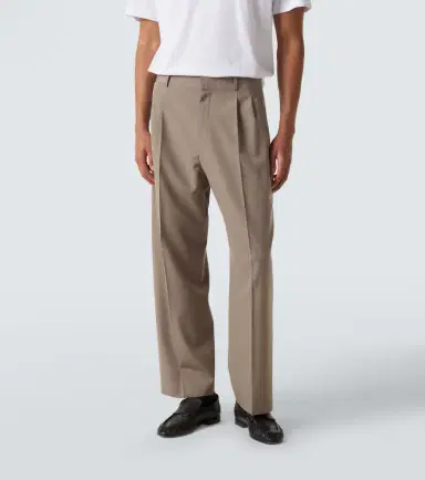 The Row Tarek wool straight pants | Thumbnail 4 The Row Tarek wool straight pants | Thumbnail 4