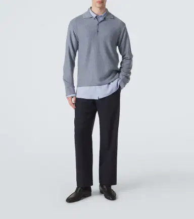 The Row Paxon silk poplin jacquard shirt | Thumbnail 5 The Row Paxon silk poplin jacquard shirt | Thumbnail 5
