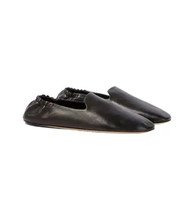 The Row Casa leather slip-on shoes | Thumbnail 1 The Row Casa leather slip-on shoes | Thumbnail 1