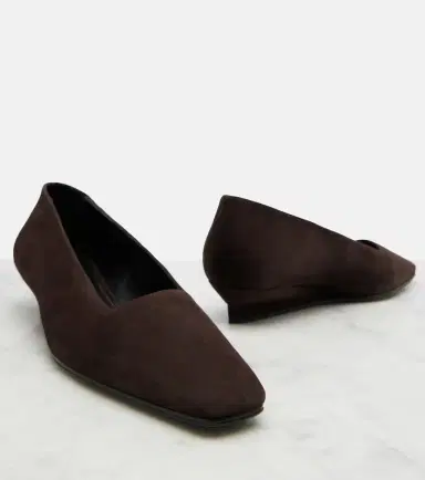 The Row June suede wedges | Thumbnail 4 The Row June suede wedges | Thumbnail 4