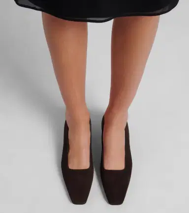 The Row June suede wedges | Thumbnail 5 The Row June suede wedges | Thumbnail 5