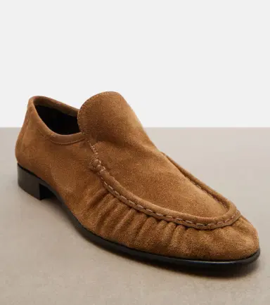 The Row Soft Mocassin Two suede loafers | Thumbnail 2 The Row Soft Mocassin Two suede loafers | Thumbnail 2