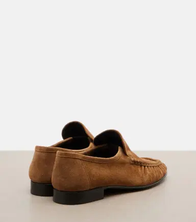 The Row Soft Mocassin Two suede loafers | Thumbnail 4 The Row Soft Mocassin Two suede loafers | Thumbnail 4