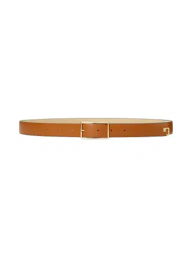 Tory Burch Women's Roller Buckle Leather Belt | Thumbnail 1 Tory Burch Women's Roller Buckle Leather Belt | Thumbnail 1